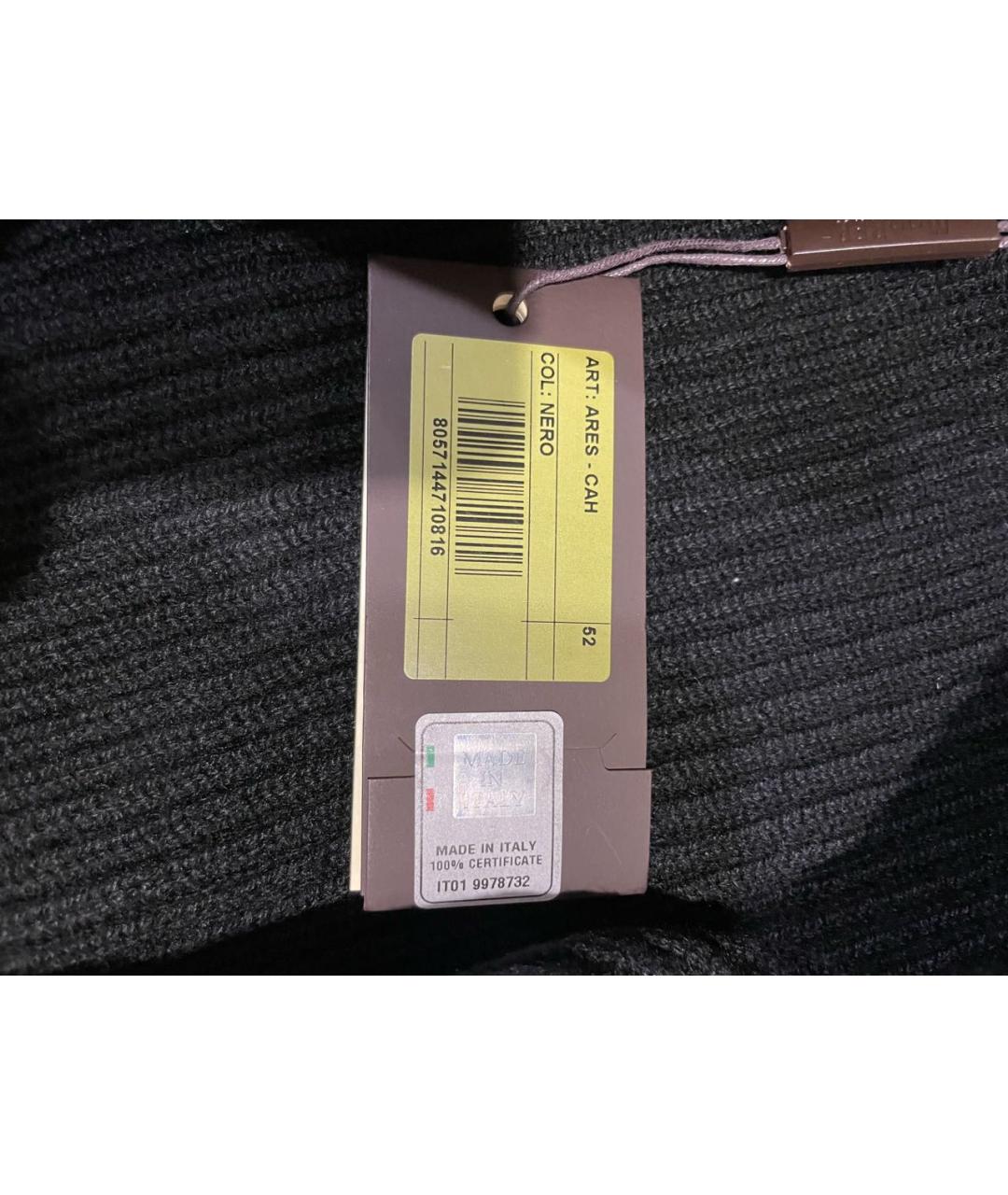 MOORER Черный кашемировый кардиган, фото 6