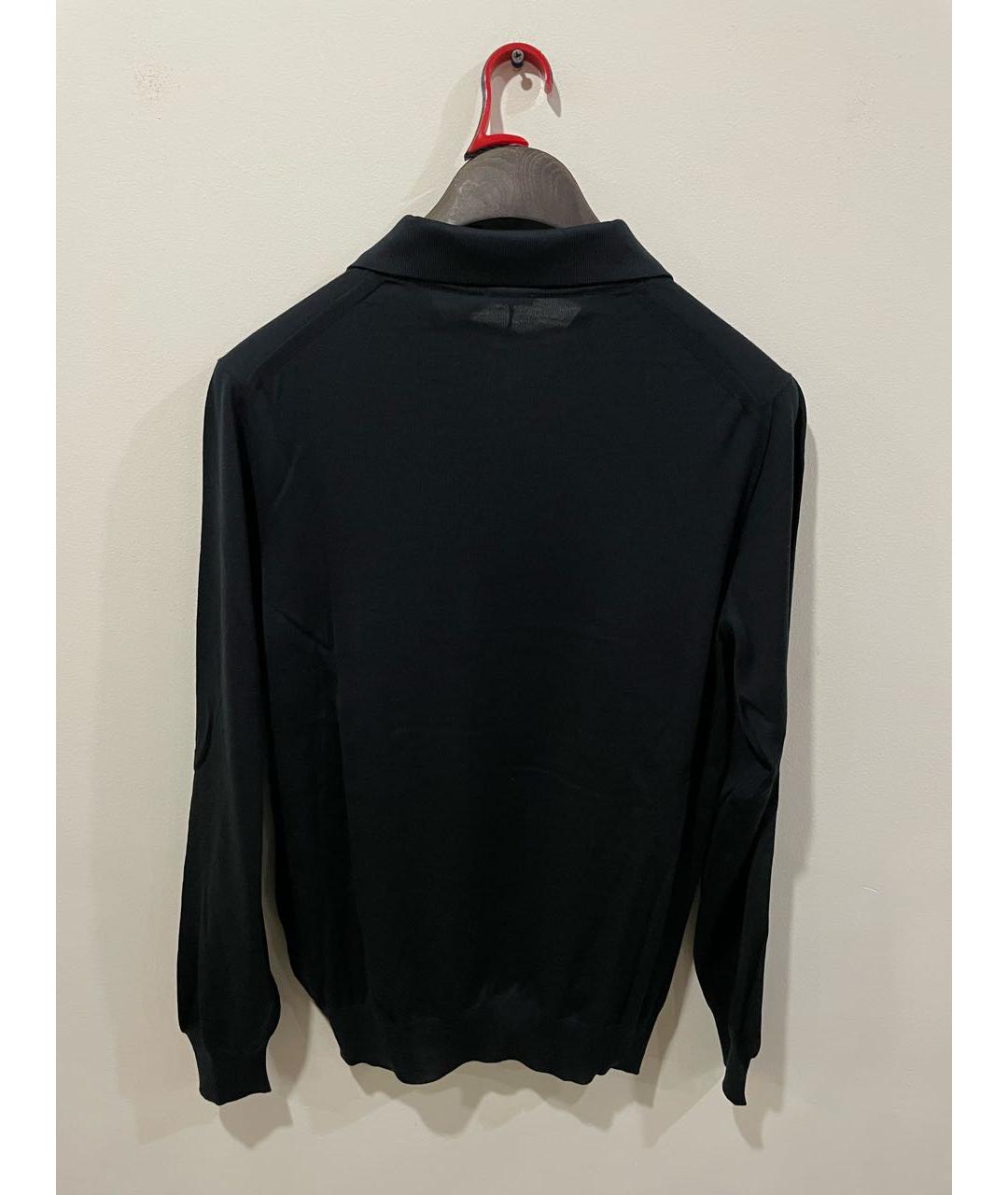 KITON Черный шерстяной джемпер / свитер, фото 2