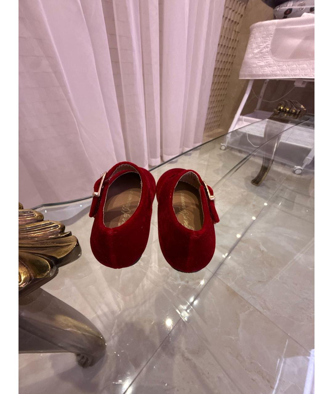 Age Of Innocence Бордовые текстильные балетки и туфли, фото 4