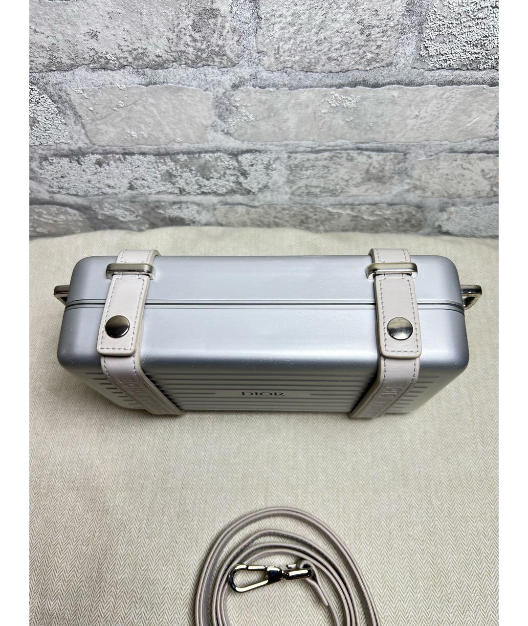 CHRISTIAN DIOR Серая сумка на плечо, фото 5