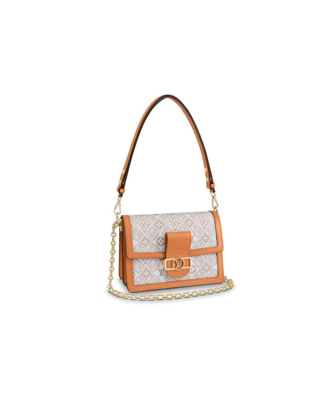 LOUIS VUITTON Белая сумка через плечо, фото 6