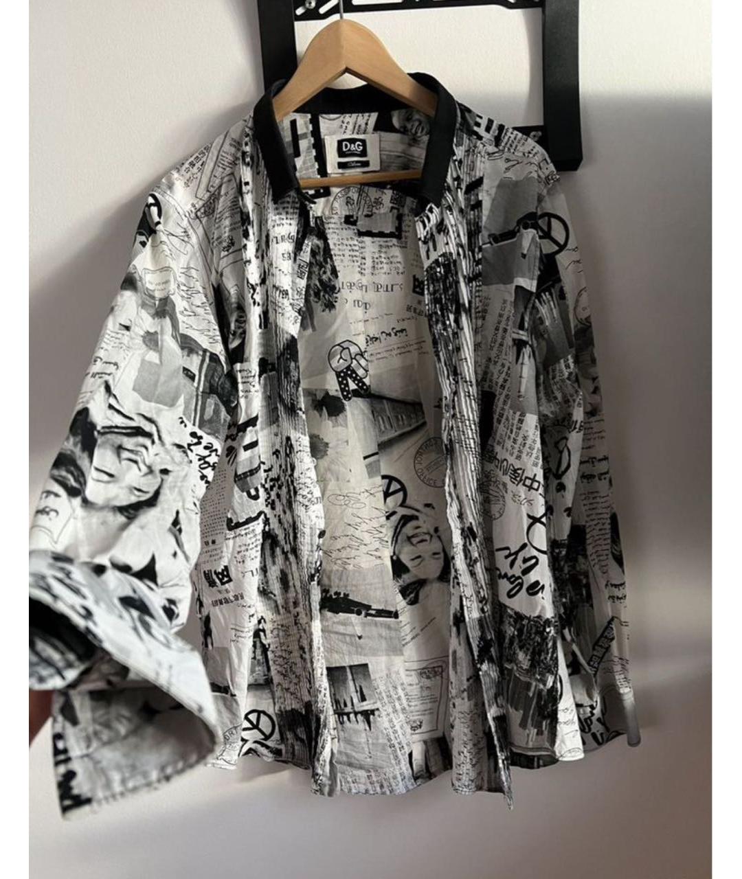 DOLCE&GABBANA Белая классическая рубашка, фото 5