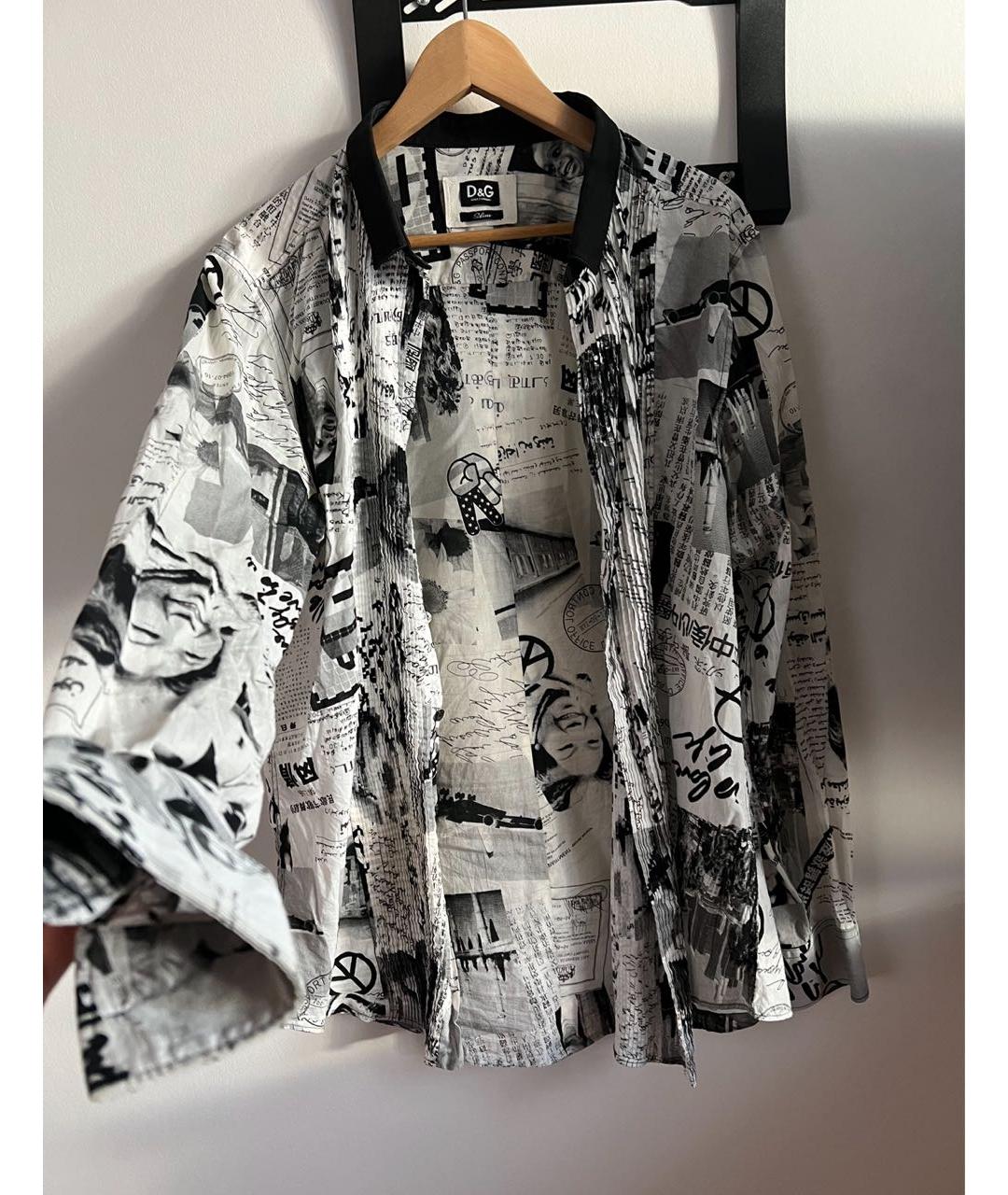 DOLCE&GABBANA Белая классическая рубашка, фото 2