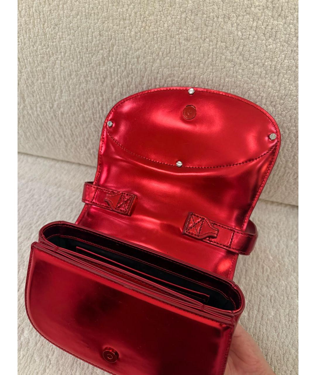 DIESEL Красная сумка с короткими ручками, фото 8