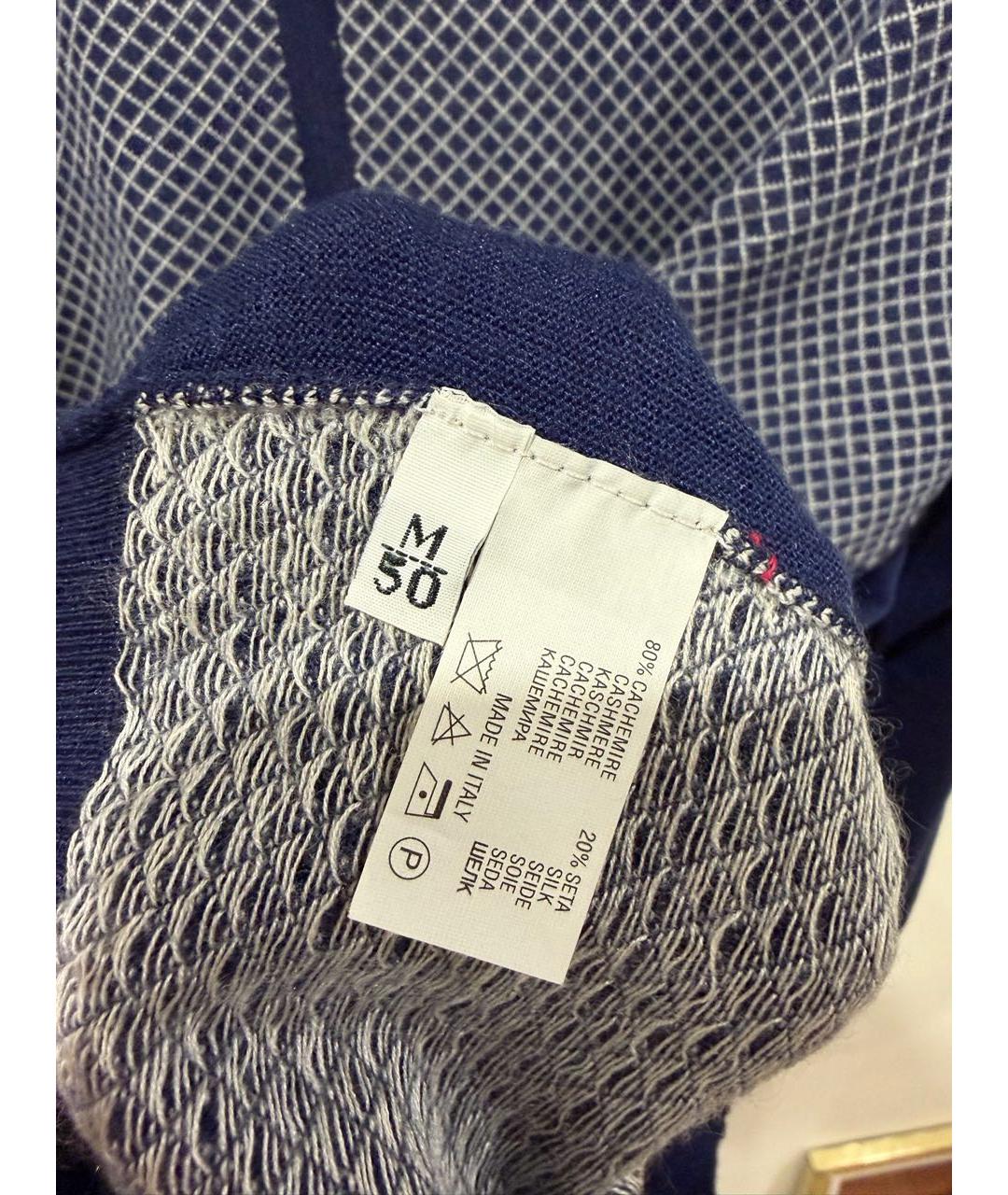 KITON Синий кашемировый джемпер / свитер, фото 5