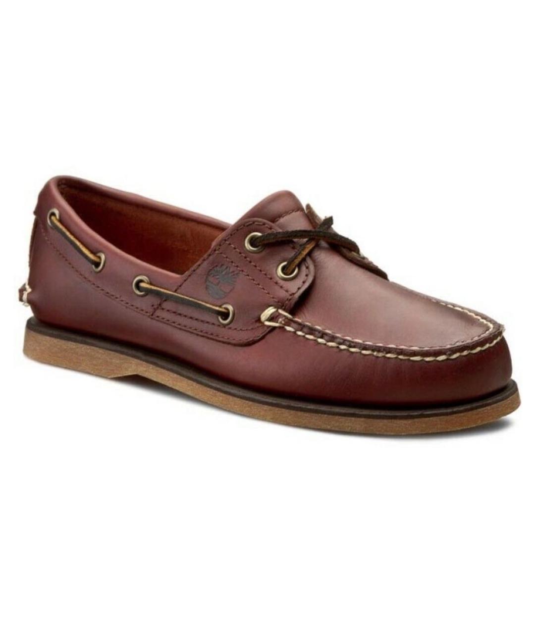 TIMBERLAND Коричневые кожаные лоферы, фото 1