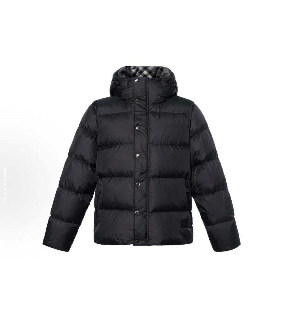 BURBERRY Черный пуховик, фото 8