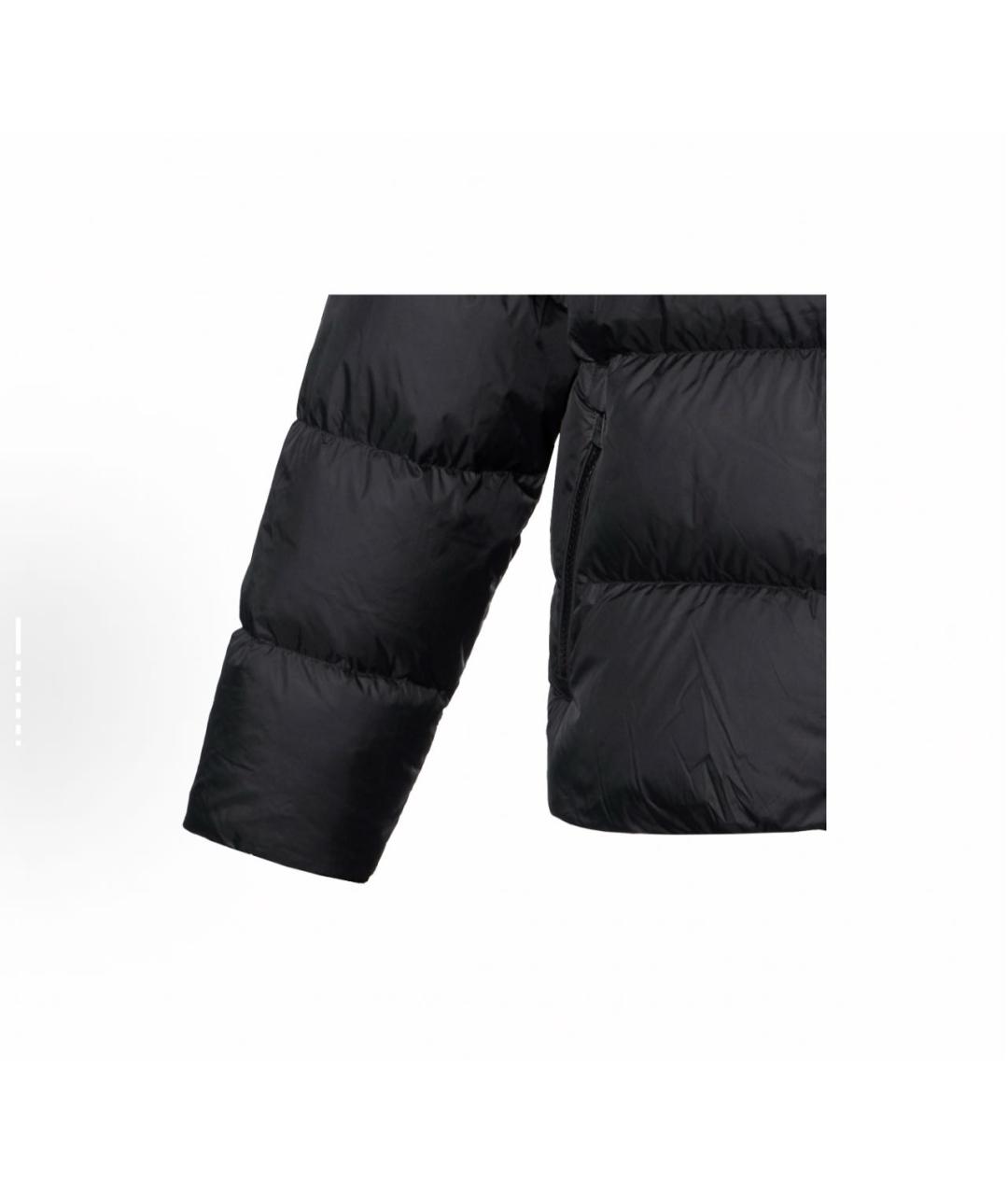 BURBERRY Черный пуховик, фото 4