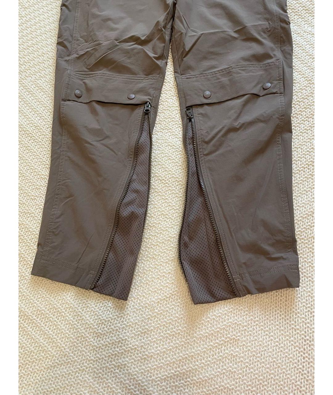 ADIDAS BY STELLA MCCARTNEY Бежевые полиамидовые спортивные брюки и шорты, фото 7