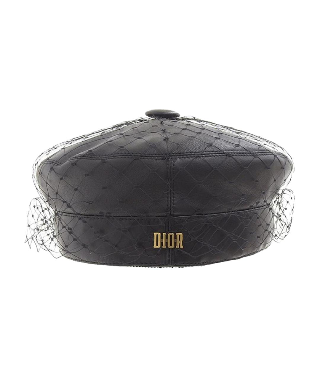 CHRISTIAN DIOR Черная кепка, фото 3