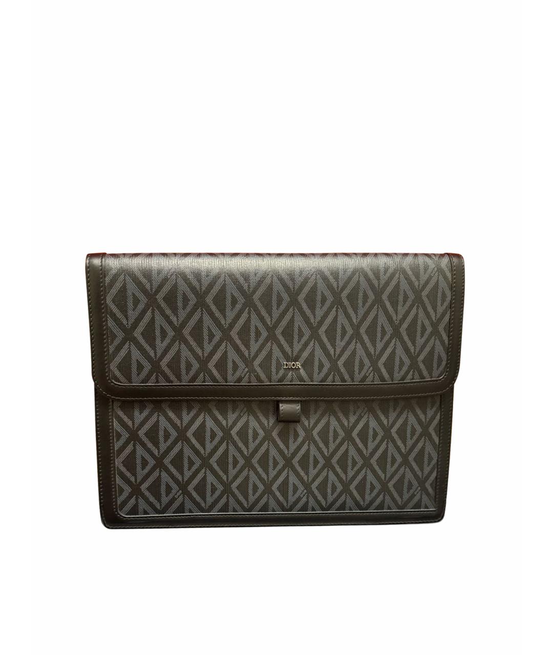 CHRISTIAN DIOR Черная папка для документов, фото 1
