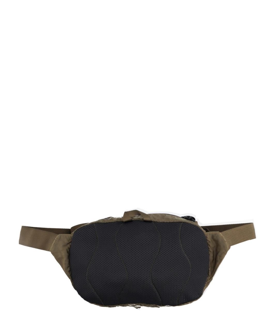 CP COMPANY Зеленая синтетическая поясная сумка, фото 2