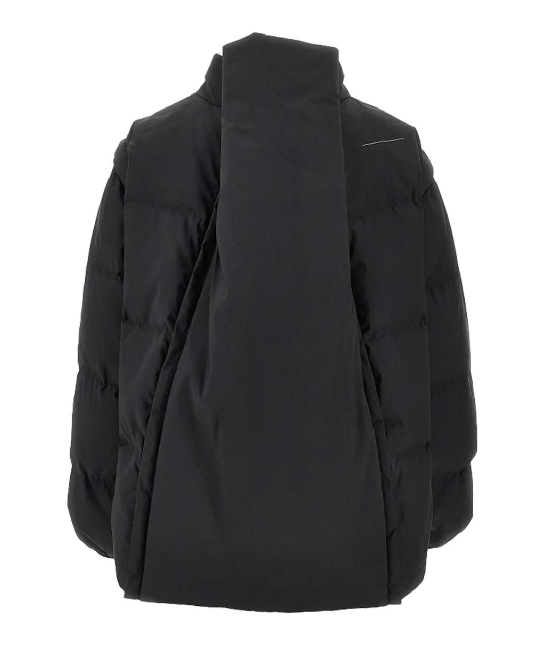 MM6 MAISON MARGIELA Черная полиэстеровая куртка, фото 2