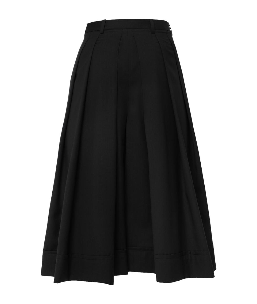 VIVIENNE WESTWOOD Черная шерстяная юбка миди, фото 2