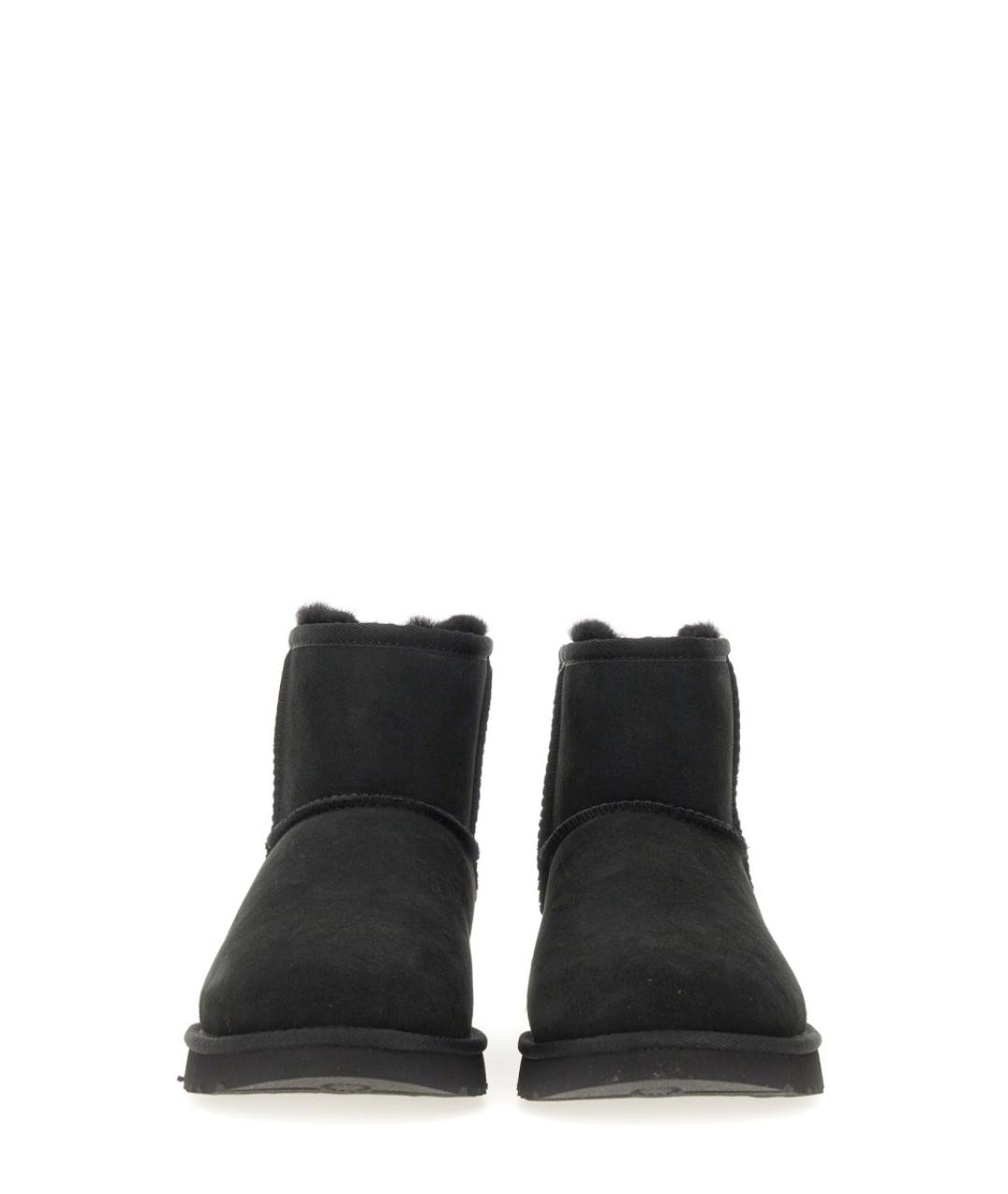 UGG AUSTRALIA Черные замшевые ботинки, фото 5