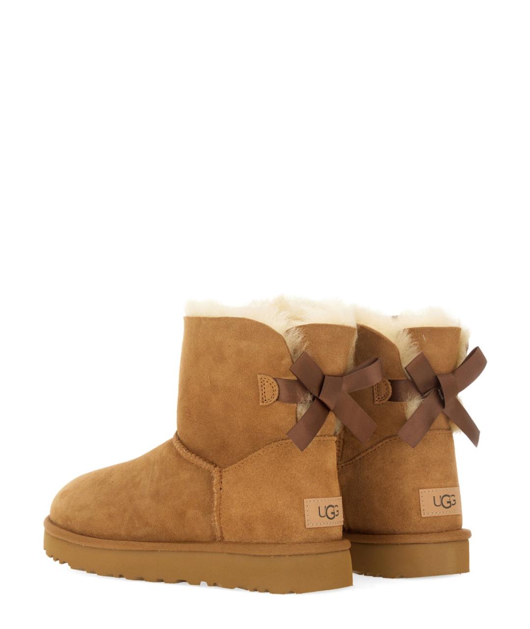 UGG AUSTRALIA Коричневые ботинки, фото 5