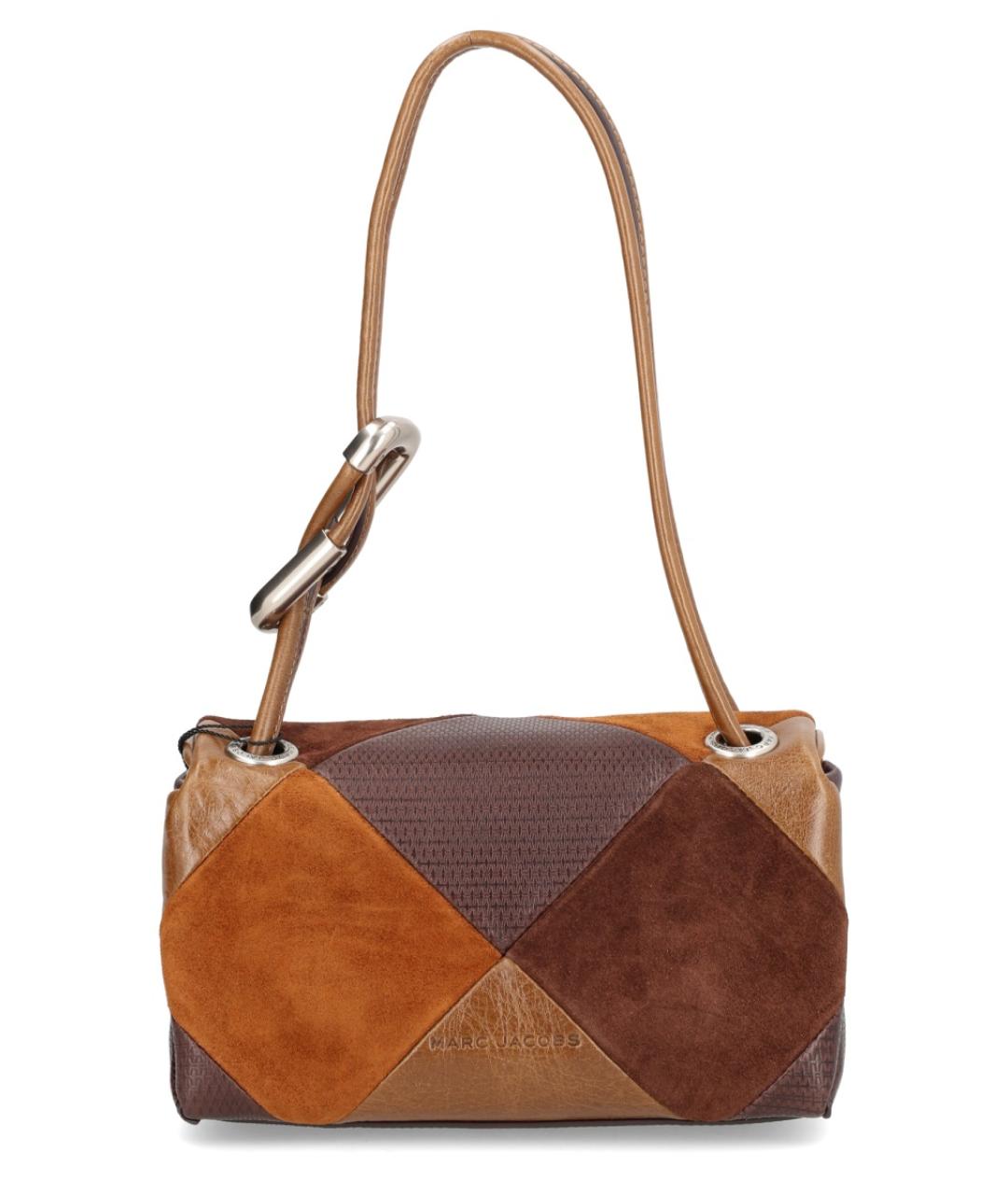 MARC JACOBS Коричневая замшевая сумка через плечо, фото 2