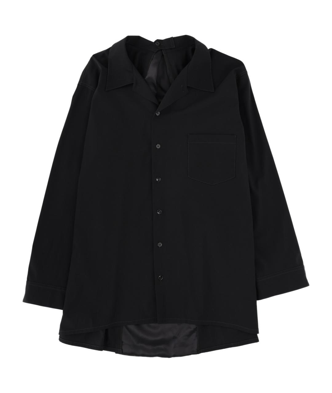 MM6 MAISON MARGIELA Черное шерстяное платье, фото 1