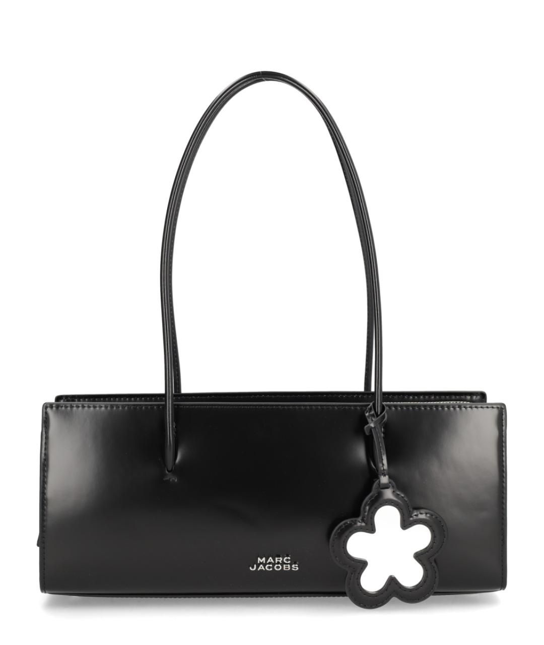 MARC JACOBS Черная кожаная сумка через плечо, фото 1