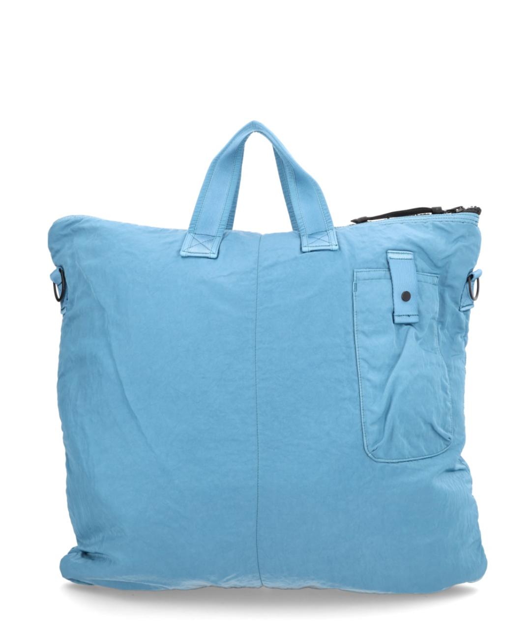 CP COMPANY Синяя синтетическая сумка тоут, фото 3