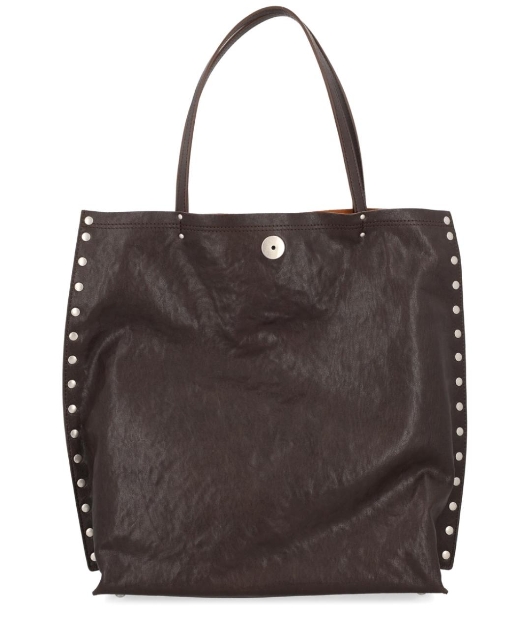 ZANELLATO Коричневая кожаная сумка тоут, фото 3