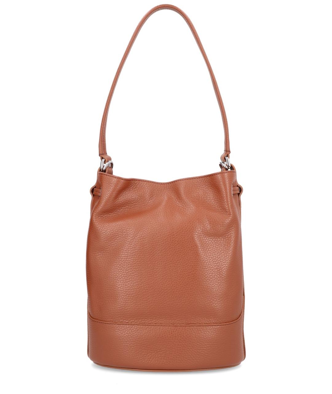 ZANELLATO Коричневая кожаная сумка через плечо, фото 6