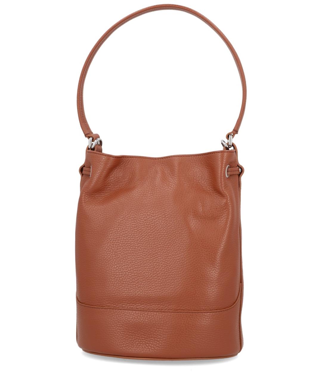 ZANELLATO Коричневая кожаная сумка через плечо, фото 3