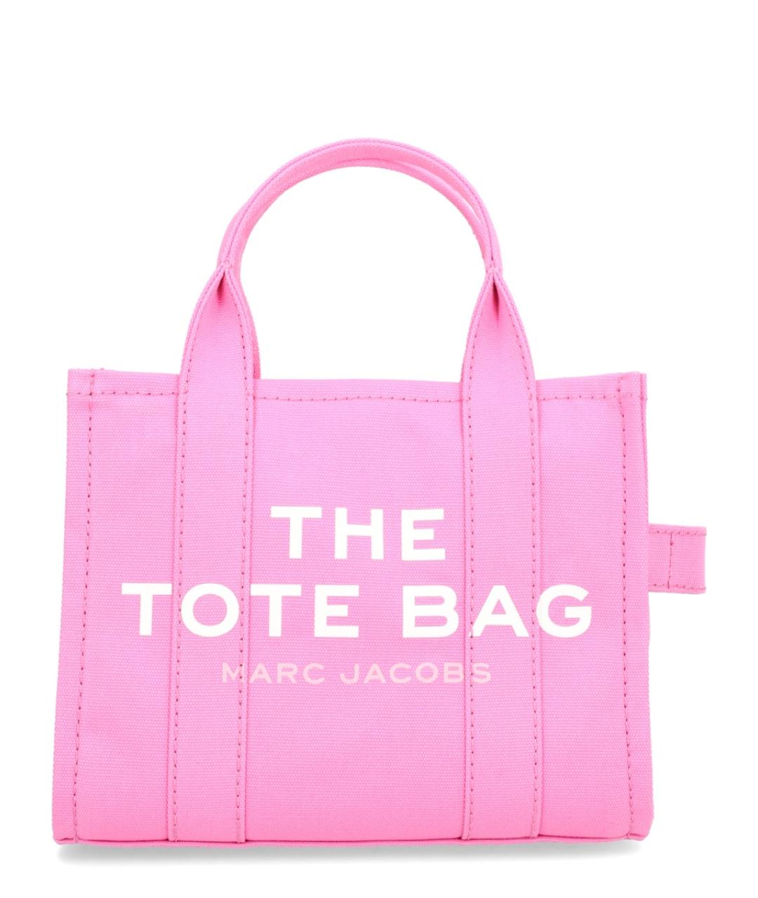 MARC JACOBS Розовая хлопковая сумка тоут, фото 1