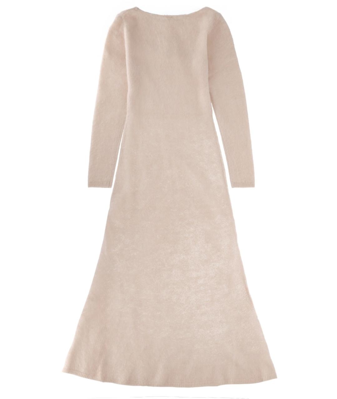 THE GARMENT Бежевое шерстяное повседневное платье, фото 2