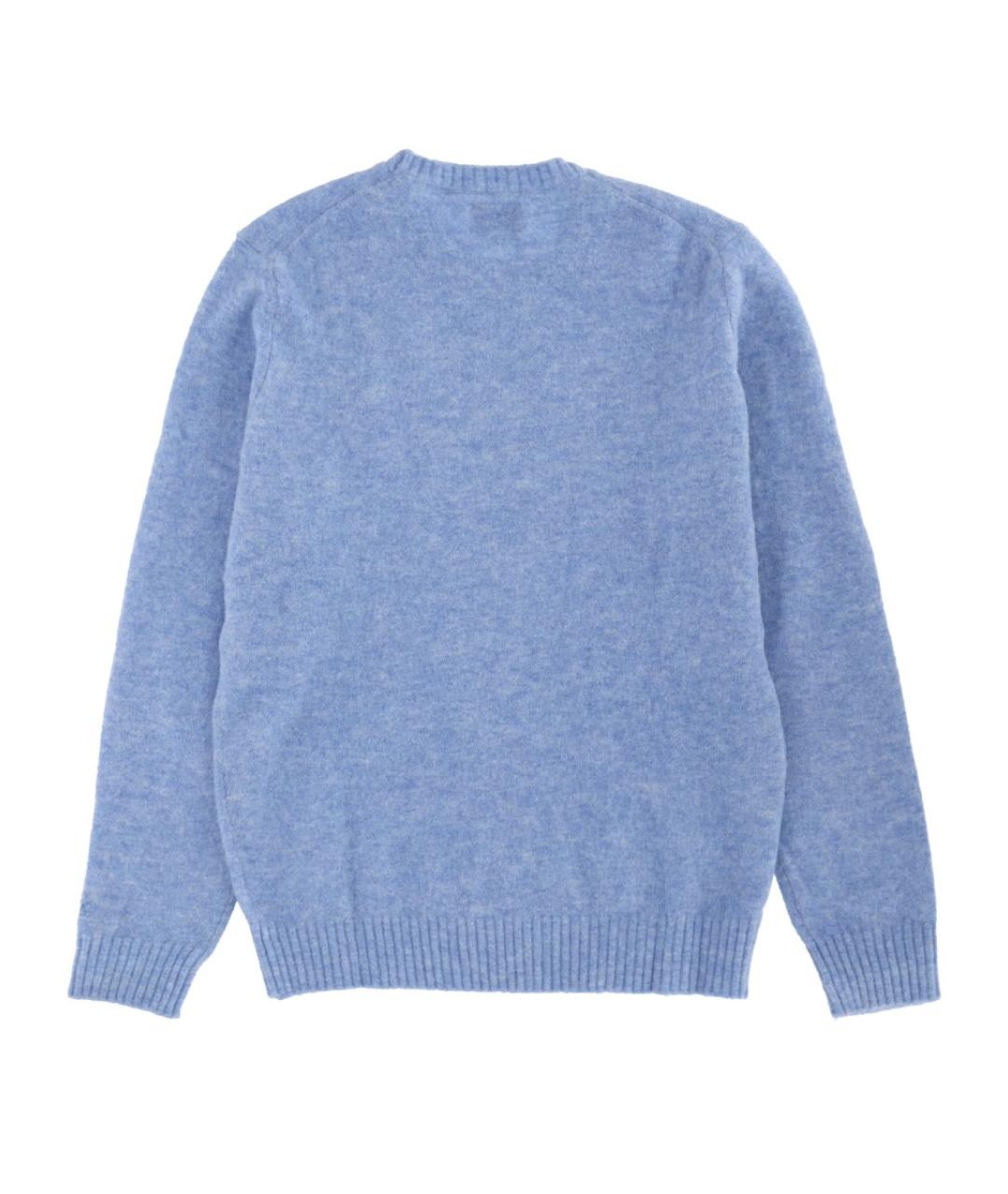 MC2 SAINT BARTH Голубой шерстяной джемпер / свитер, фото 2