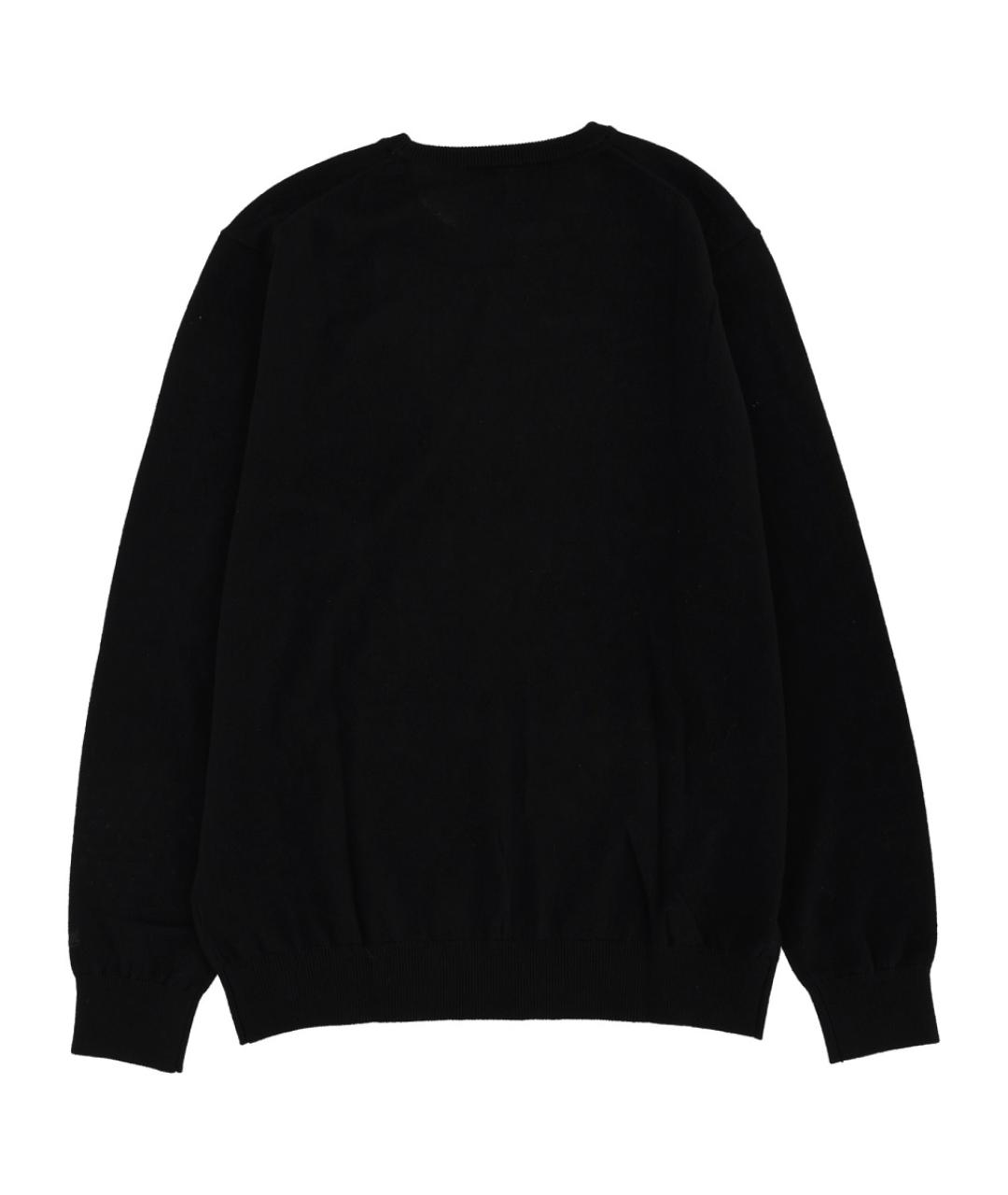 MC2 SAINT BARTH Черный шерстяной джемпер / свитер, фото 2