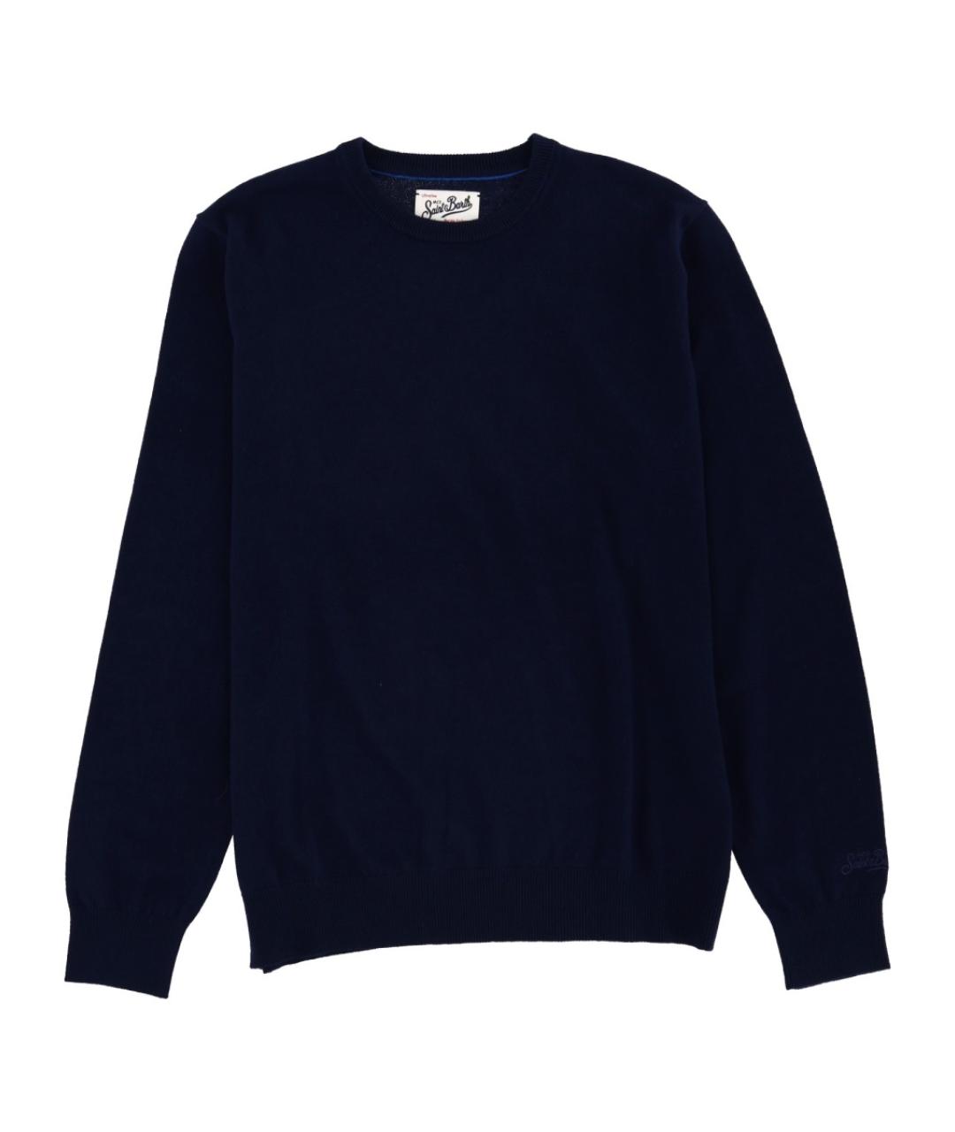 MC2 SAINT BARTH Синий шерстяной джемпер / свитер, фото 1