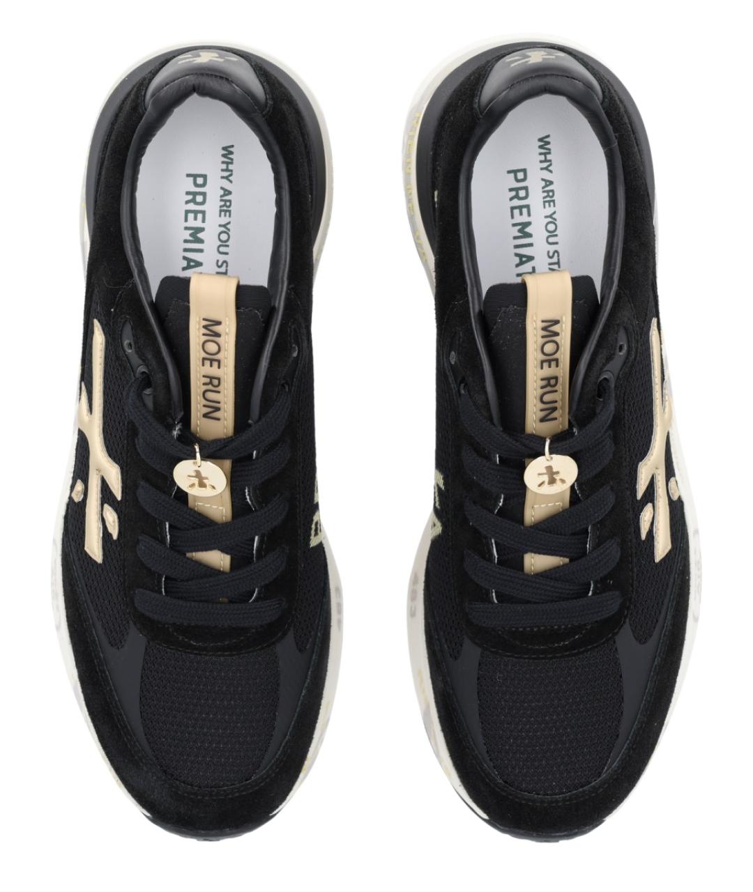PREMIATA Черные текстильные кроссовки, фото 5