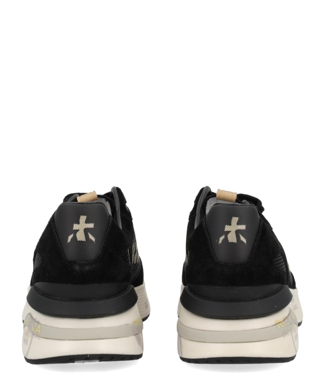 PREMIATA Черные текстильные кроссовки, фото 4