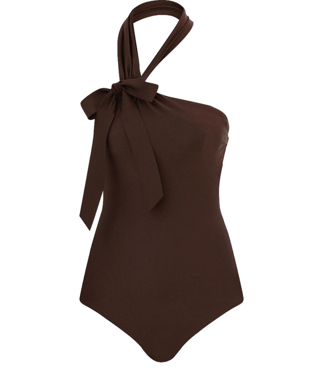 ZIMMERMANN Коричневый полиамидовый купальник, фото 1