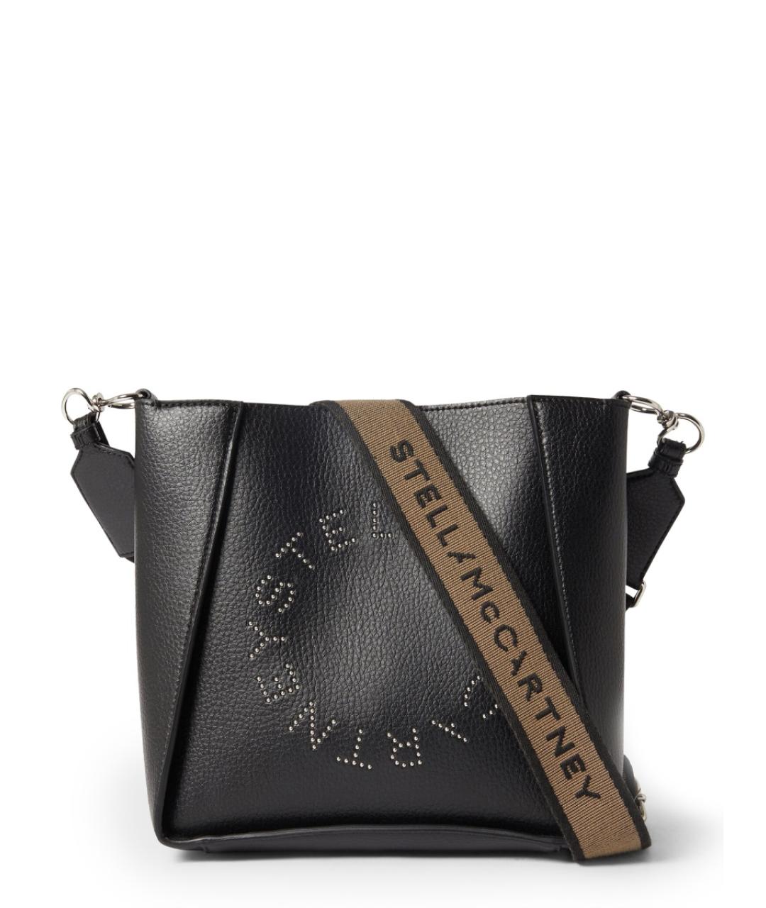 STELLA MCCARTNEY Черная синтетическая сумка через плечо, фото 1