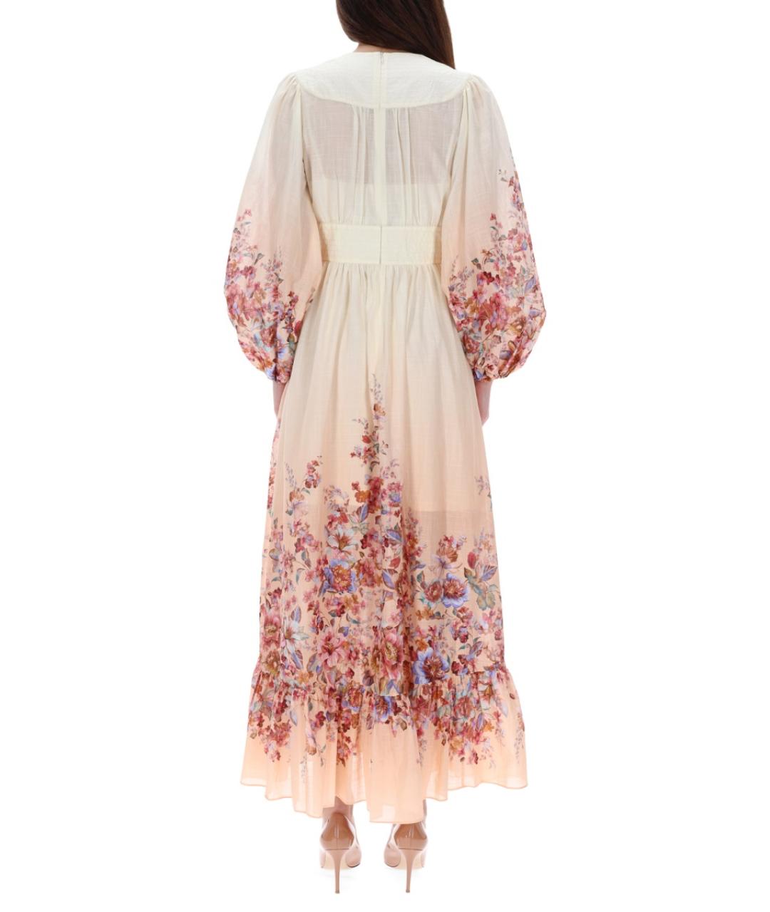 ZIMMERMANN Мульти хлопковое повседневное платье, фото 4