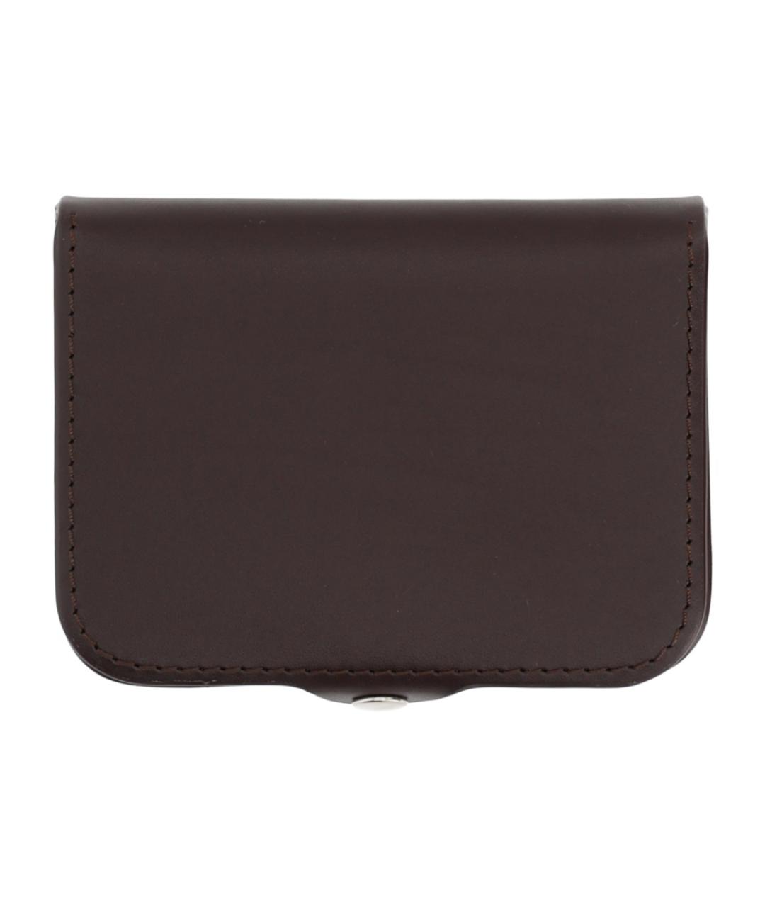 A.P.C. Коричневый кожаный кошелек, фото 2