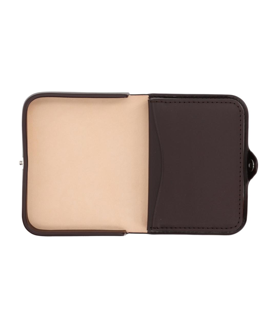 A.P.C. Коричневый кожаный кошелек, фото 3