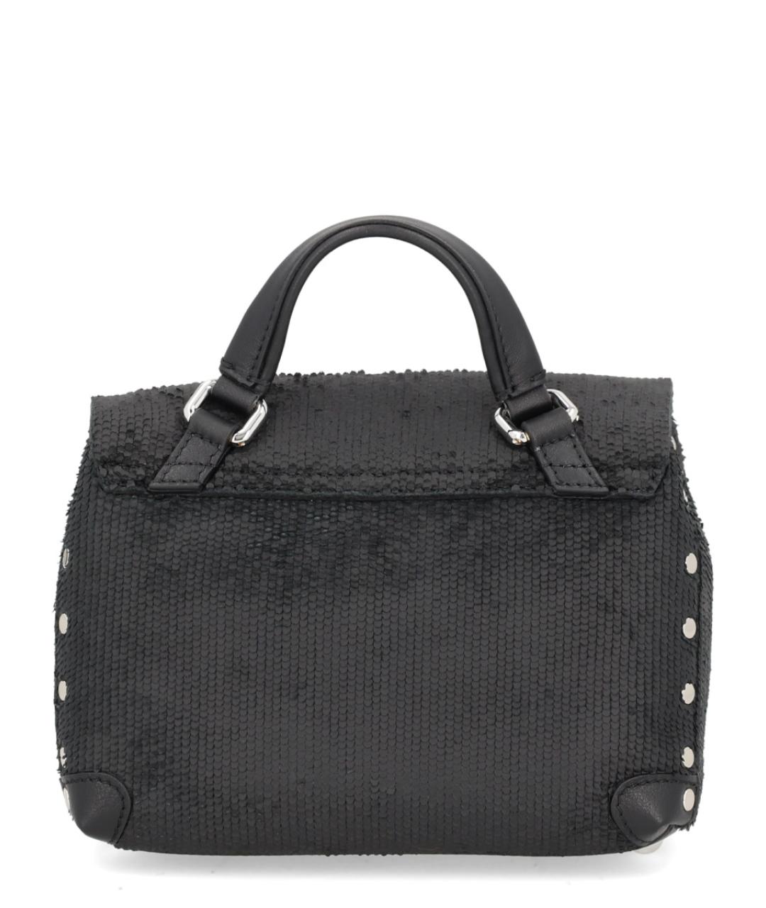 ZANELLATO Черная кожаная сумка через плечо, фото 3