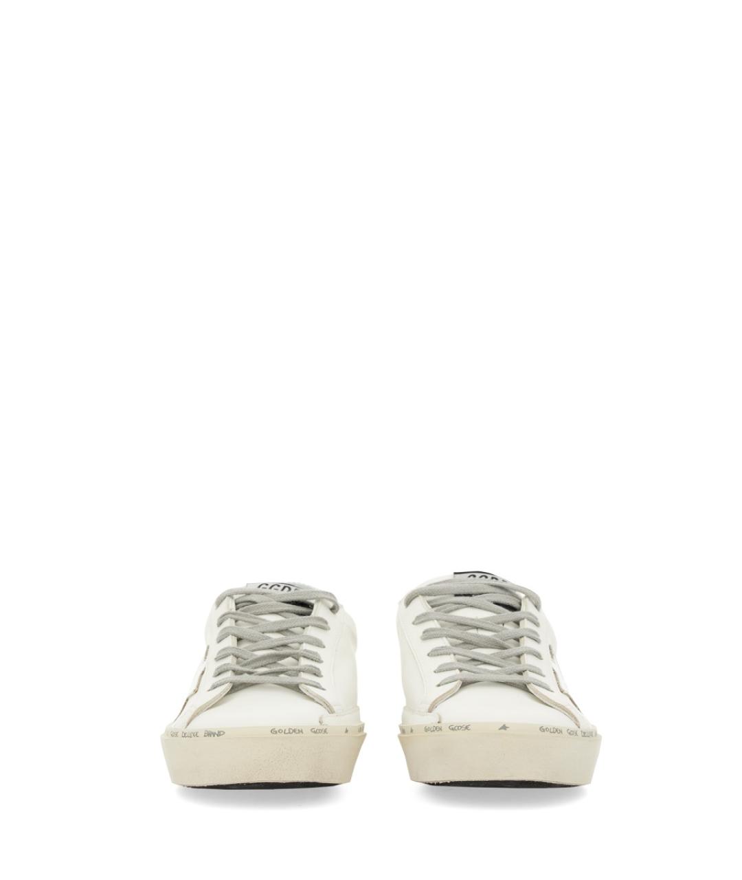 GOLDEN GOOSE DELUXE BRAND Белые кожаные кеды, фото 6