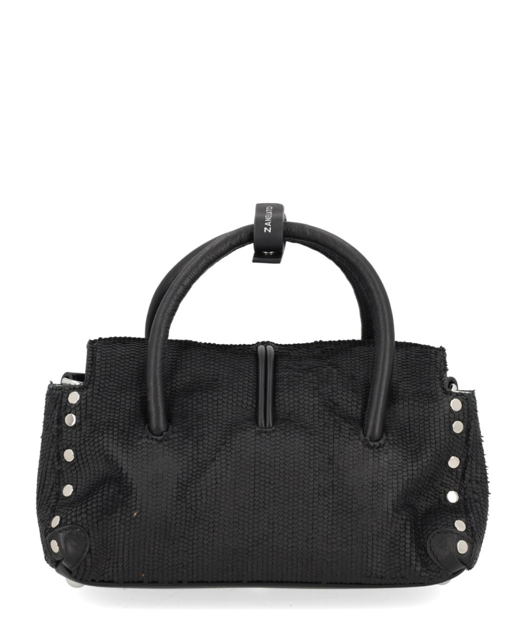 ZANELLATO Черная сумка через плечо, фото 3