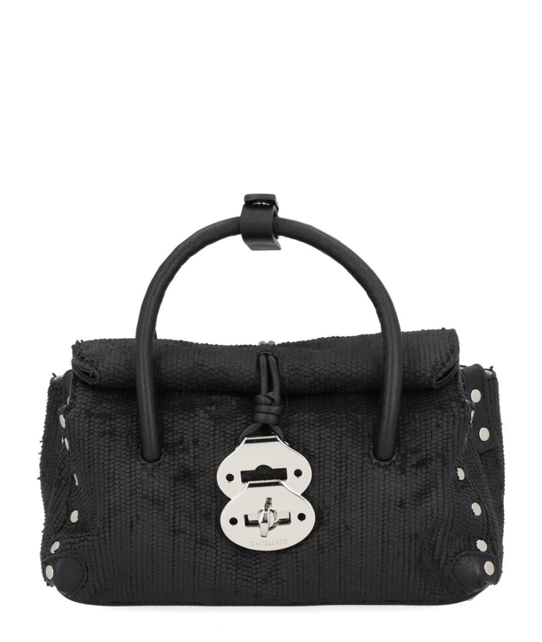 ZANELLATO Черная сумка через плечо, фото 1