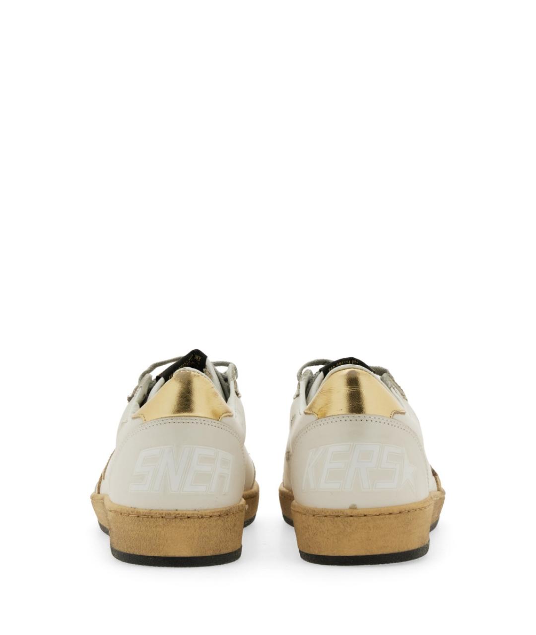 GOLDEN GOOSE DELUXE BRAND Белые кожаные кеды, фото 5