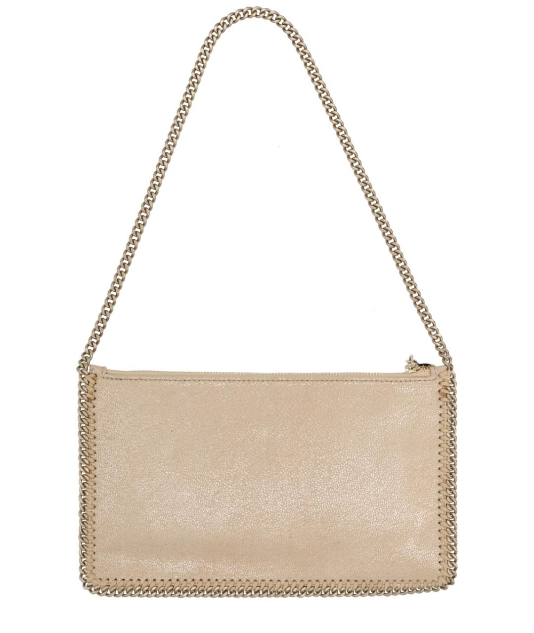 STELLA MCCARTNEY Бежевая синтетическая сумка через плечо, фото 2