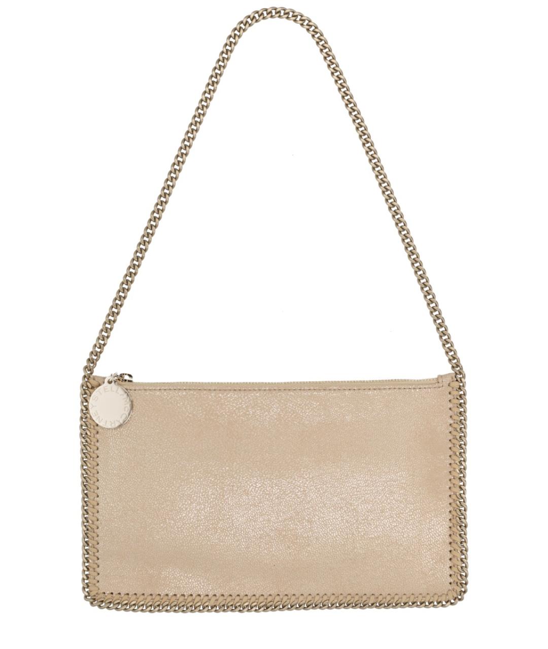STELLA MCCARTNEY Бежевая синтетическая сумка через плечо, фото 1
