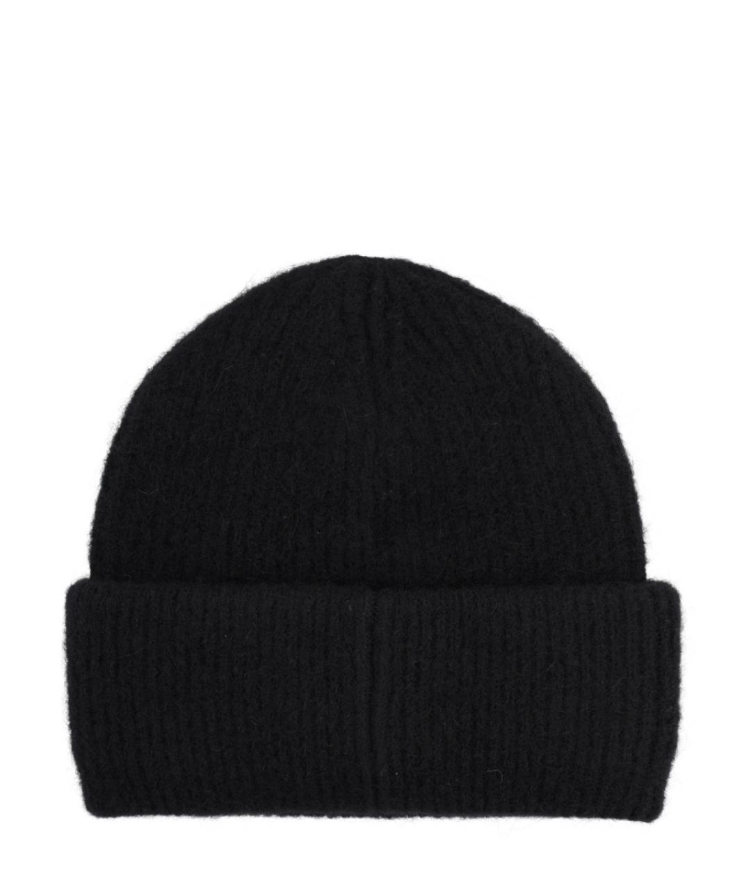 ROTATE Черная шерстяная шапка, фото 2