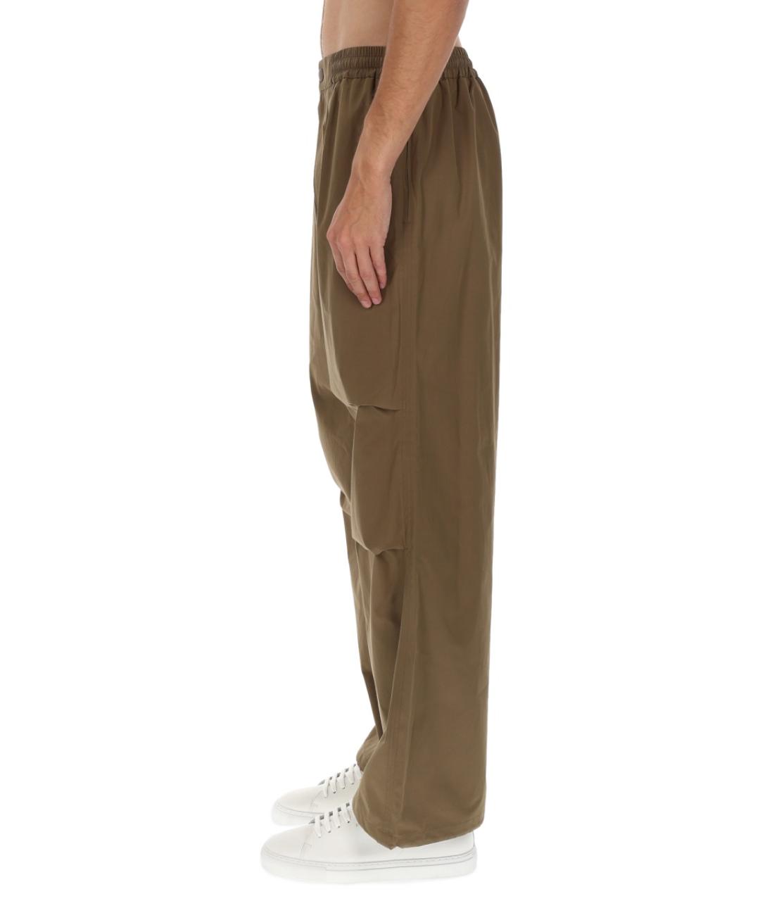 A.P.C. Коричневые полиэстеровые повседневные брюки, фото 5