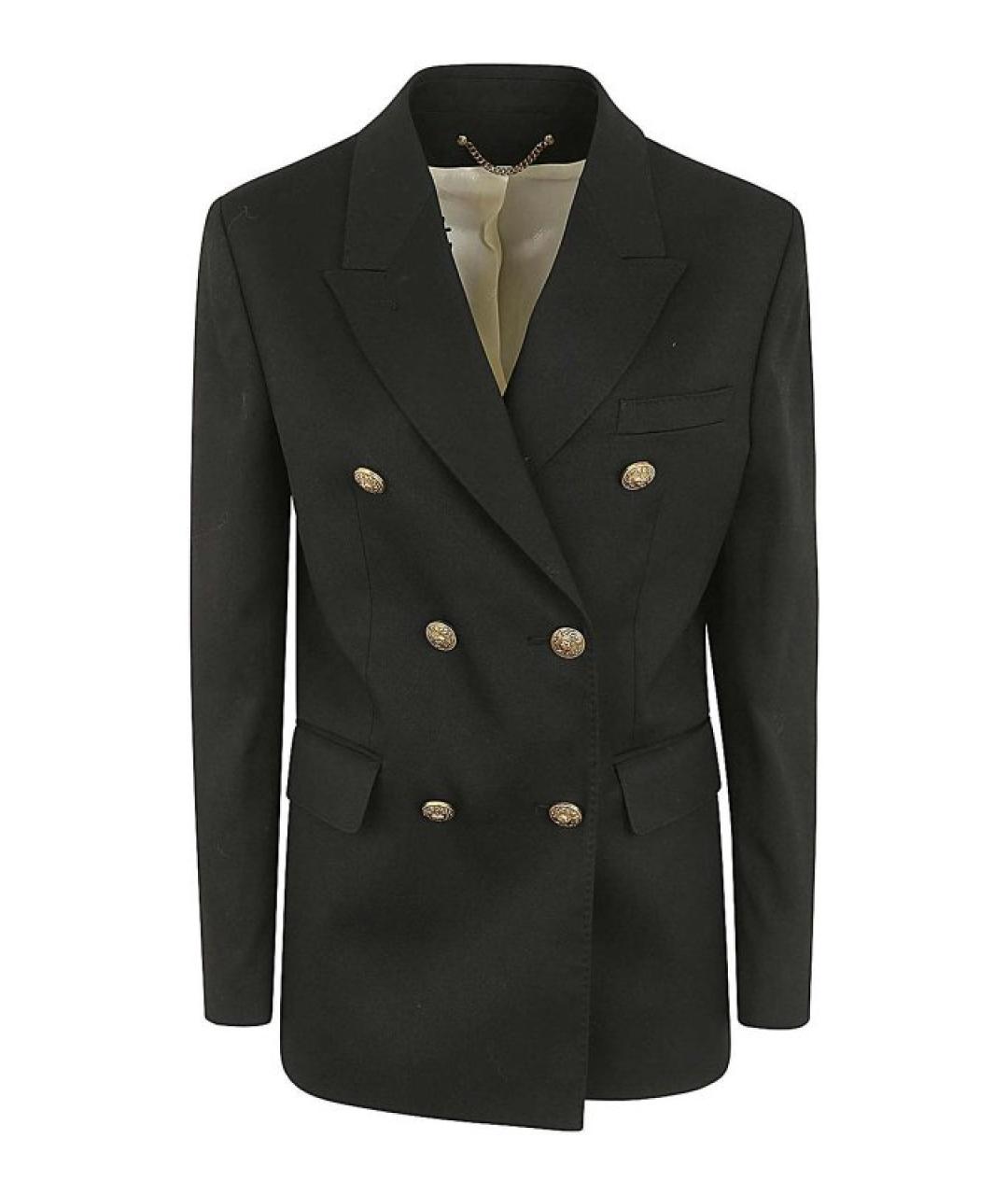 GOLDEN GOOSE DELUXE BRAND Черный шерстяной жакет/пиджак, фото 1