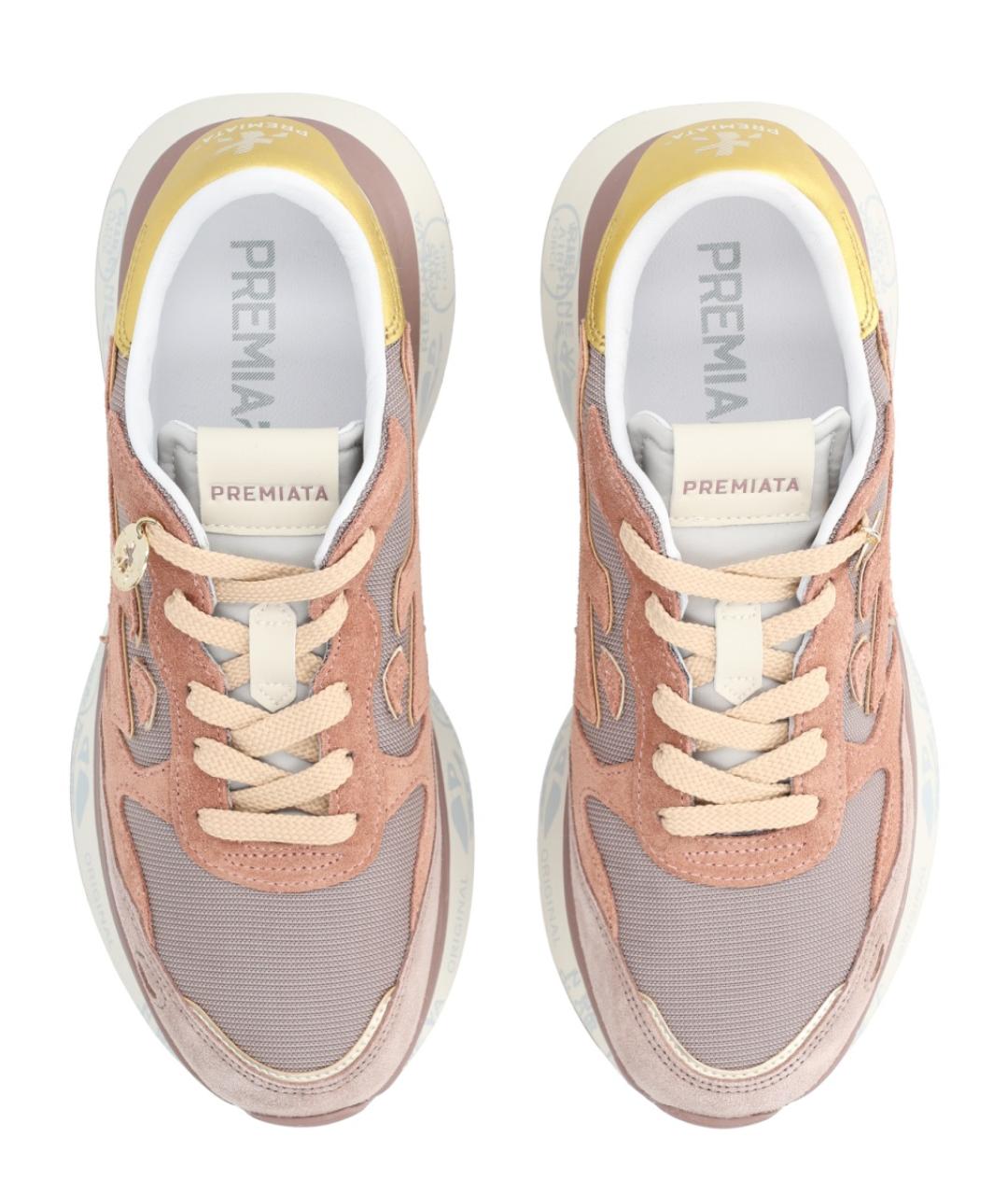 PREMIATA Мульти замшевые кроссовки, фото 5